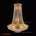 LAITING Dia 90cm Lustre Cristal Vintage Style Lustres Or Foyer Lustre K9 Cristal pour Home Déco LT-17899